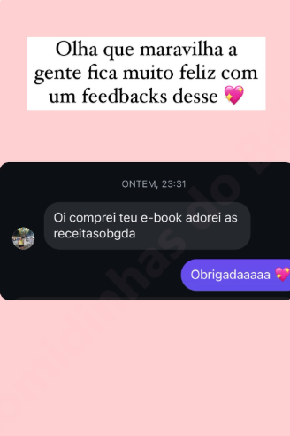 Depoimento Instagram